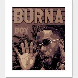 Burna boy // Hip hop Posters and Art